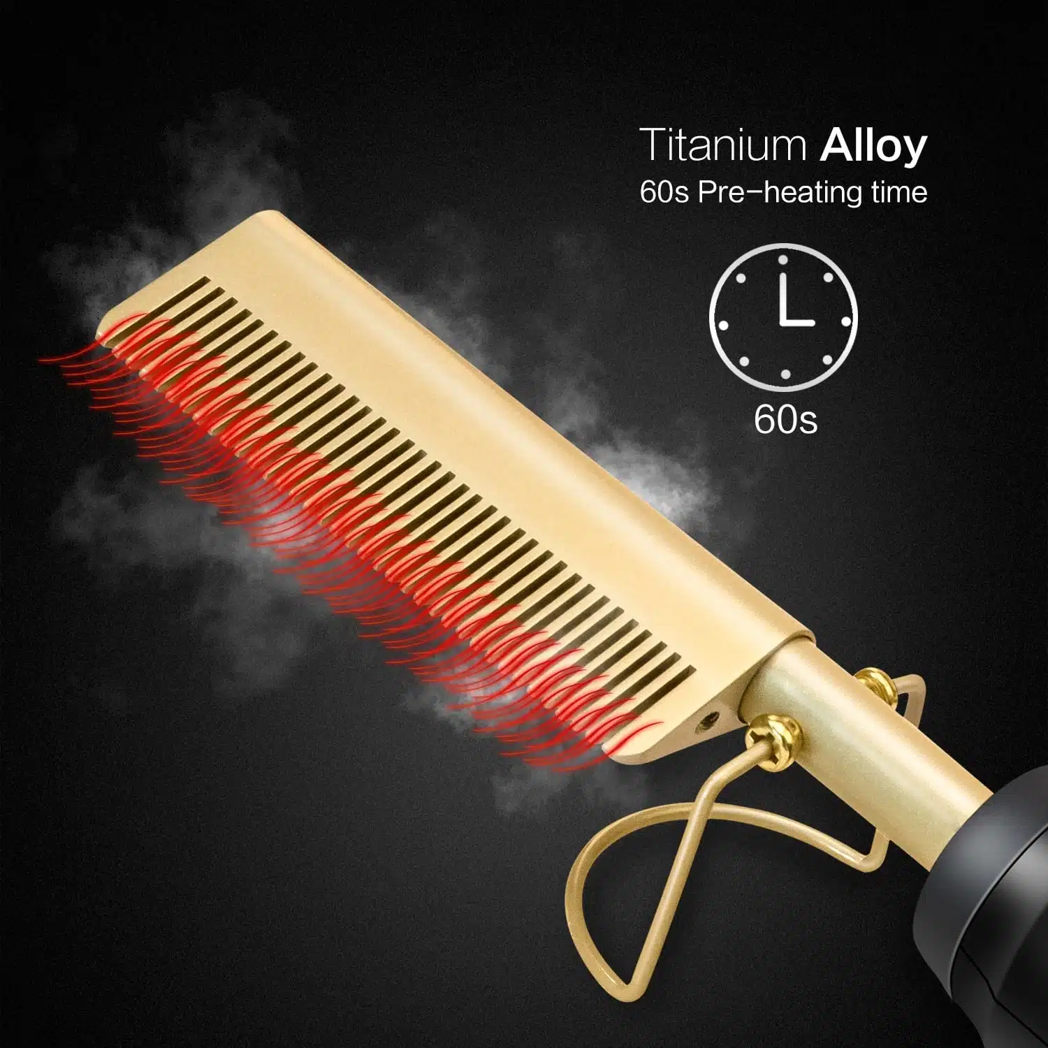 Hair Straightener Heat Comb