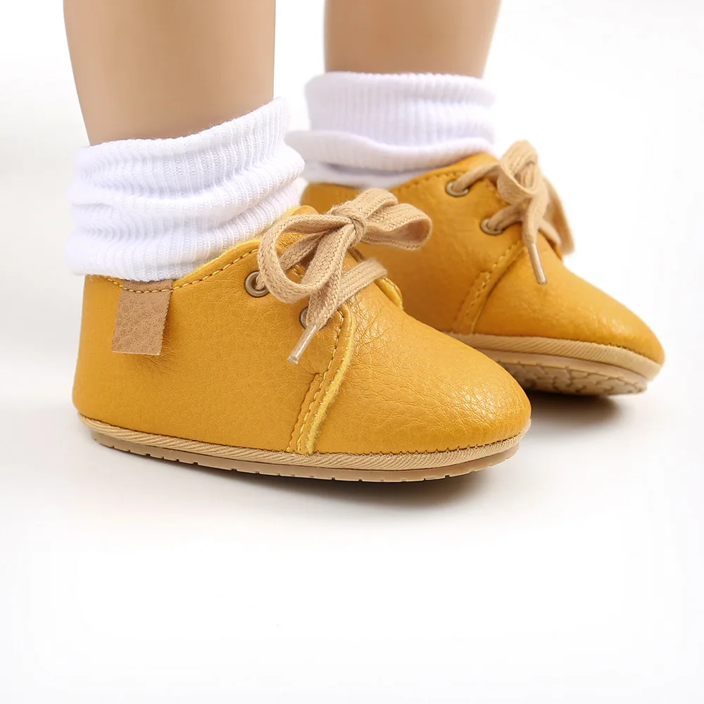 Anti-slip Leather Shoes For Baby