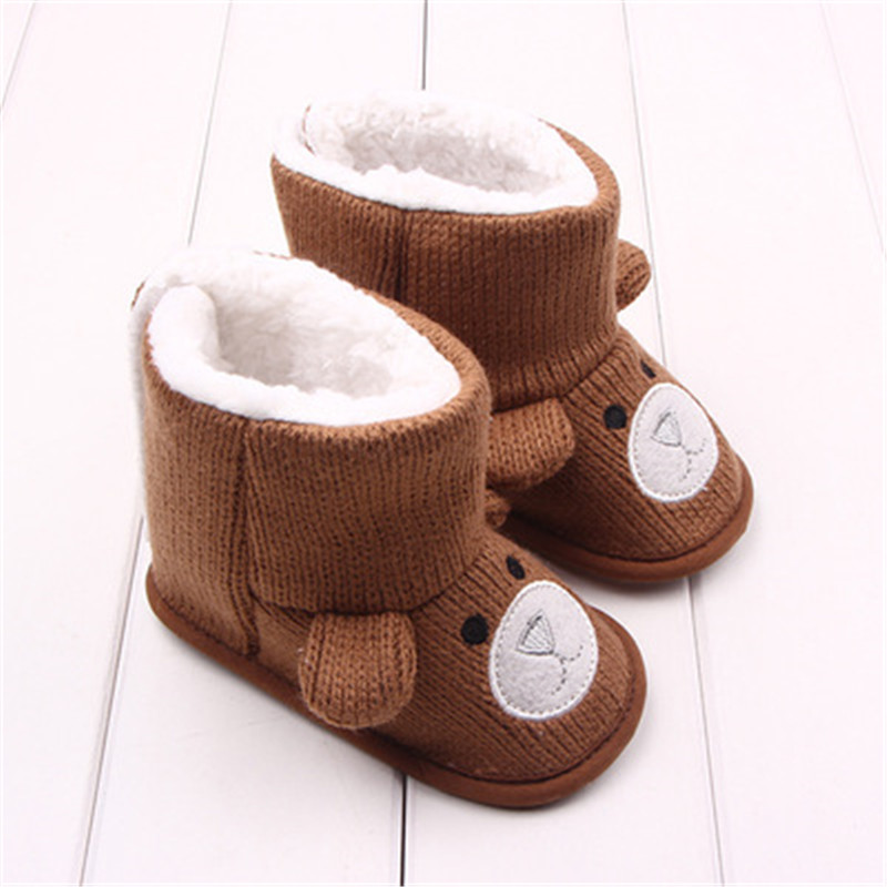 Baby's Warm Soft High Cotton Shoes